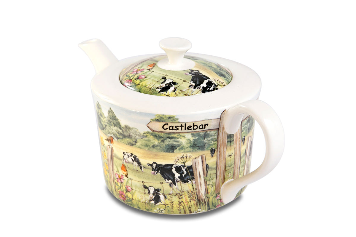 4 Cup Teapot Cow